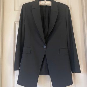 Theory Wool Suiting Blazer One Button sz 8